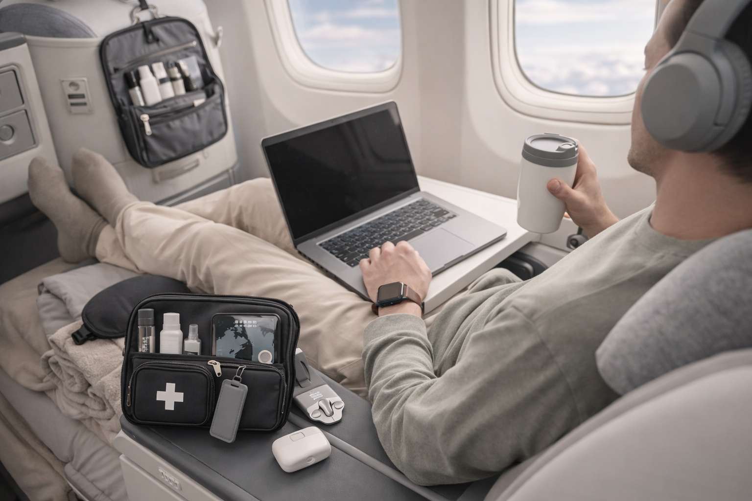 Reise-Essentials für mehr Ordnung, Ruhe und Komfort unterwegs – FitStart Travel Comfort