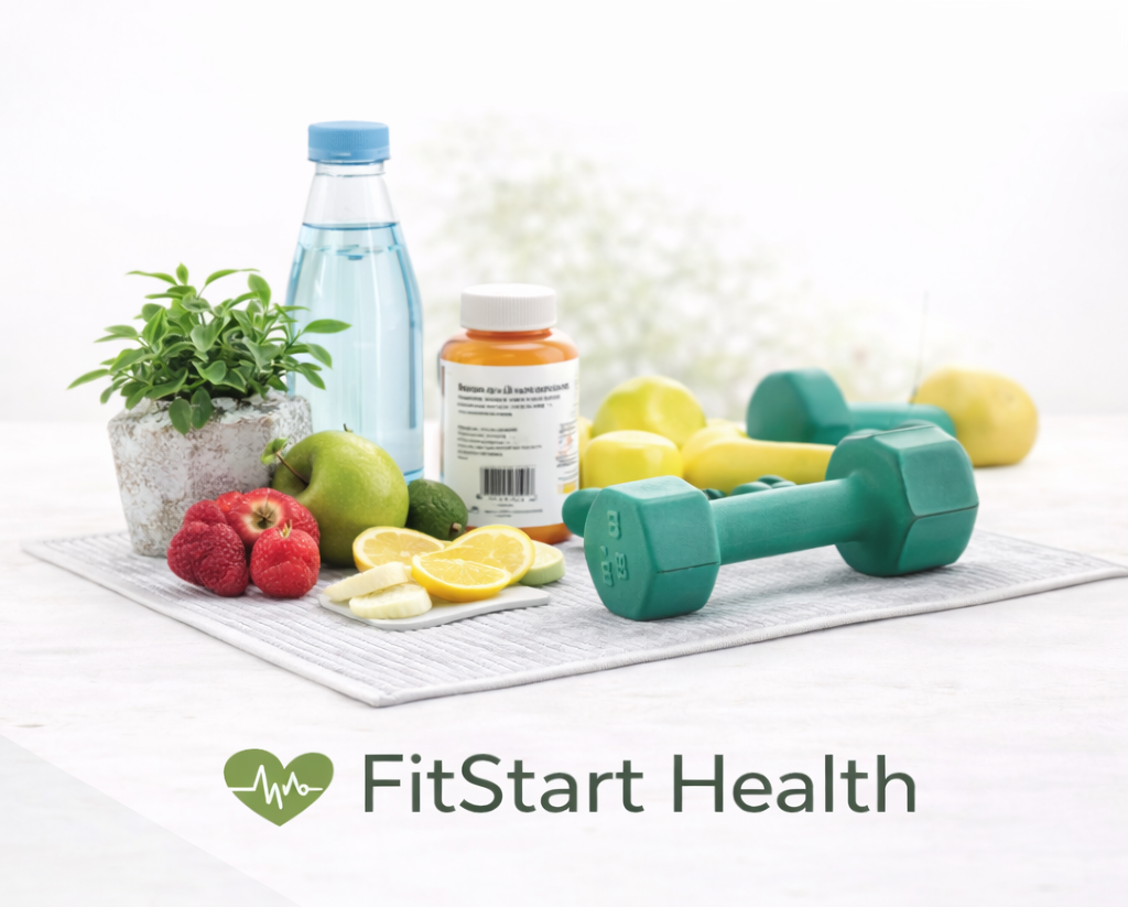 FitStart Group – Bereich Health: Essentials für Gesundheit, Bewegung und einen bewussten Alltag