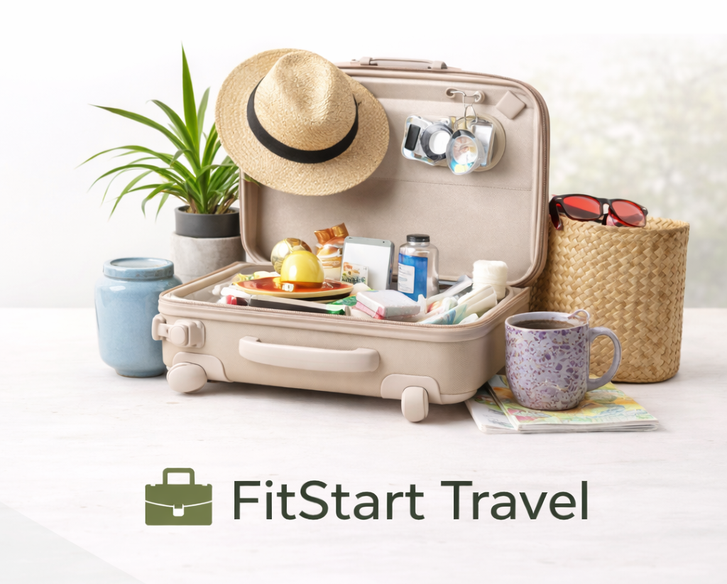 FitStart Group – Bereich Travel: Praktische Essentials für entspanntes und organisiertes Reisen