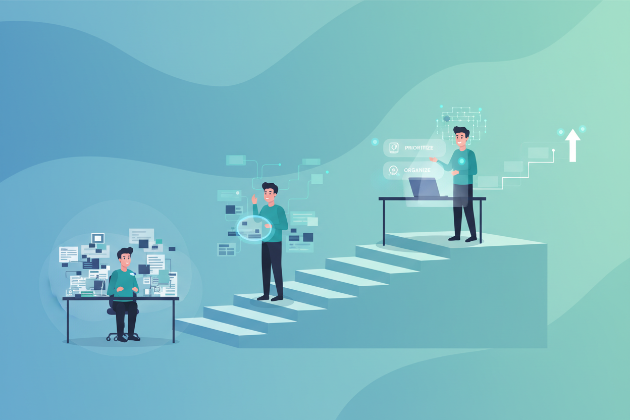 Strukturierter Workflow für AI im Arbeitsalltag FitStart Work